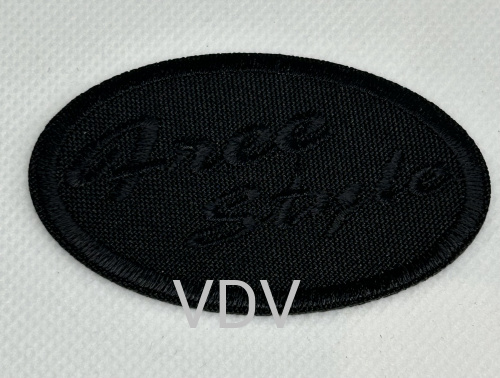 Термоаплікація клейова "Free Style" 65х40 мм чорна (уп. 5 шт) ТА-16584 Термоаплікація клейова "Free Style" 65х40 мм чорна (уп. 5 шт) ТА-16584