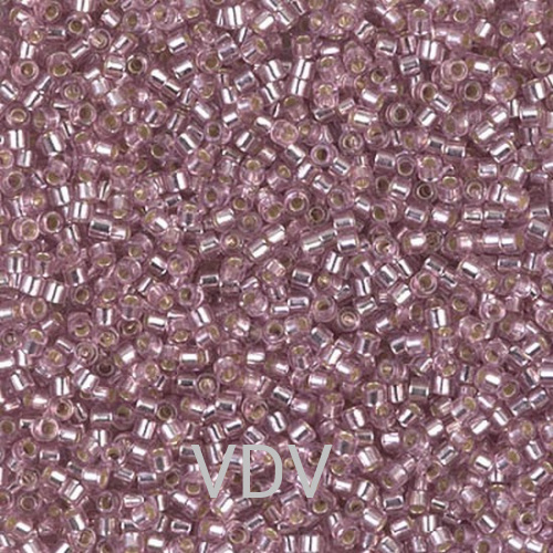DB-1434 Бісер Miyuki Delica Beads 11/0 (блискучий, димчасто-рожевий) 50 г