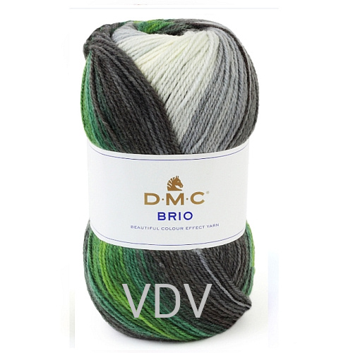 422 Пряжа DMC (Франція) Brio (10х100 г/345 м) 80% акрил, 20% вовна