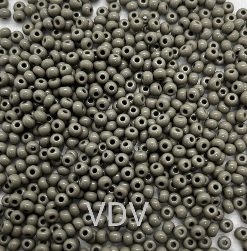 43020-6/0-19001-311 Бісер Чехія (для біжутерії натуральний сірий) 50 г