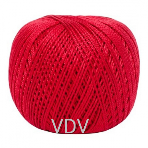 5321 Пряжа DMC (Франція) Petra №8 (100 г/800 м) 100% бавовна (червоний)