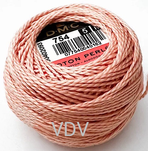 754 Нитка DMC Pearl Cotton (10х45 м) 100% бавовна, арт.116/5