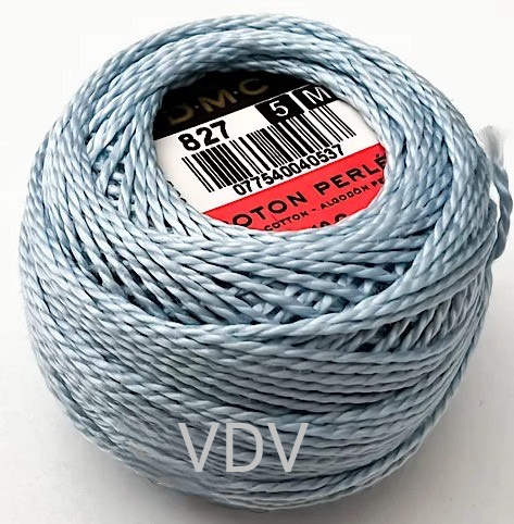 827 Нитка DMC Pearl Cotton (10х45 м) 100% бавовна, арт.116/5