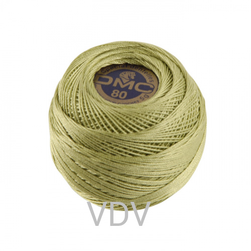 3348 Нитка DMC Brilliant Tatting (для вишивки) (10х90 м) 100% бавовна, арт.19 3348 Нитка DMC Brilliant Tatting (для вишивки) (10х90 м) 100% бавовна, арт.19