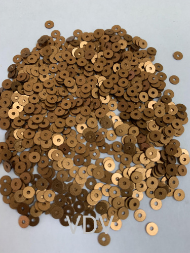 PcoPPer Паєтки (Дубаї) плоскі 4 мм (уп. 50 гр)