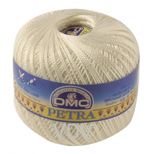 53901 Пряжа DMC (Франція) Petra №3 (100 г/280 м) 100% бавовна (молочний) 53901 Пряжа DMC (Франція) Petra №3 (100 г/280 м) 100% бавовна (молочний)