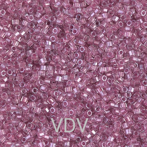 DBC-902 Бісер Miyuki Delica Beads Cut 11/0 (рубка, темно-рожевий) 50 г