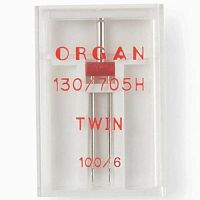 Наб. маш. голок Organ (Японія) Twin подвійна №100/6,0 (1 шт.)