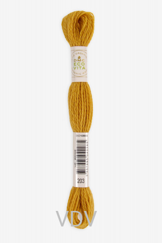 203 Нитка DMC Eco Vita, 100% органічна вовна (для вишивання) (6х16 м) арт.360