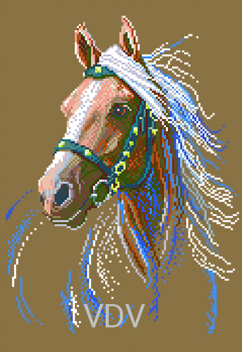 КВ Т-1333 "Блискавка" (вишита картина бісером Preciosa (Чехія) 24х35 см