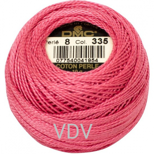 335 Нитка DMC Pearl Cotton (10х80 м) 100% бавовна, арт.116/8