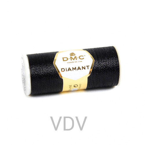 D310 Нитка Diamant металізована для ручної вишивки, 35 м