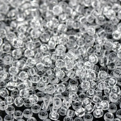 RR-131 Бісер Miyuki Round Rocailles 11/0 (кристалічний сніжно білий) 50 г