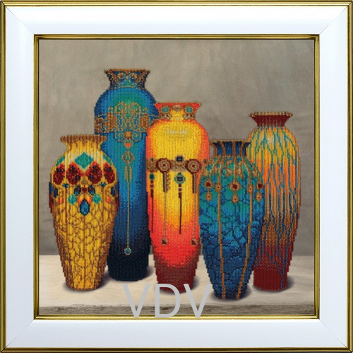 ТН-1431 "Симфонія кераміки. Вази" (набір для вишивання) 40x40 см