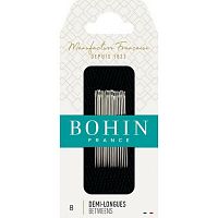 00368 Набір голок Bohin (Франція) для шиття Betweens №3/9 (20 шт.) 