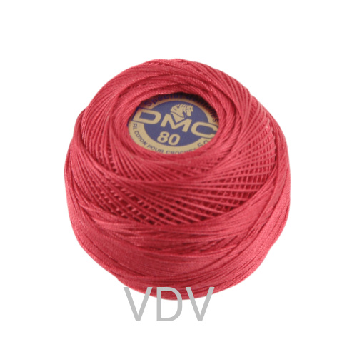 666 Нитка DMC Brilliant Tatting (для вишивки) (10х90 м) 100% бавовна, арт.19 666 Нитка DMC Brilliant Tatting (для вишивки) (10х90 м) 100% бавовна, арт.19