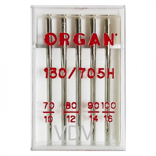 Наб. маш. голок Organ (Японія) Стандарт №70-100 (5 шт)