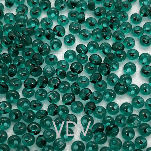 50710-5/0-1101-311 Намистини DROPS (прозорий, смарагдовий) (50 г)