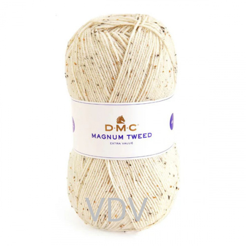 929 Пряжа DMC (Франція) Magnum Tweed (3х400 г/840 м) 74% акрил, 20% вовна, 6% віскоза