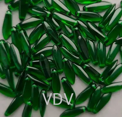 111-69014-00-5/16мм-50140 Намистини DAGGERS (прозорий зелений) (10 г)