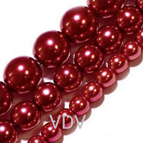 70498 Намистини перлинові (Чехія) (4 низки х 150 шт) 3 мм