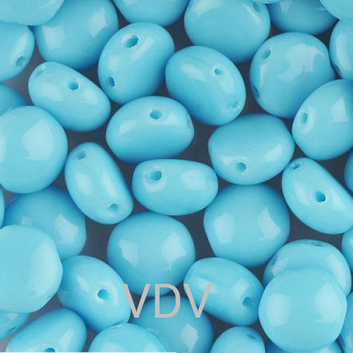 111-01363-00-8мм-63020 Намистини CANDY (блакитний натуральний) (10 г)