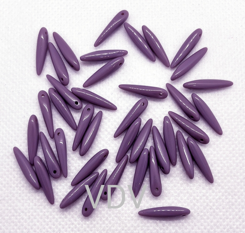 111-01340-00-5/16мм-23030 Намистини THORN (бузковий натуральний) (10 г)