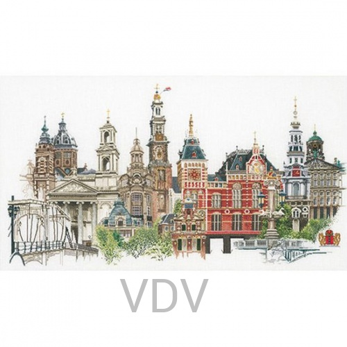 Тhеа Gouverneur 450 (набір для вишивання муліне) "Амстердам" 79x50 см