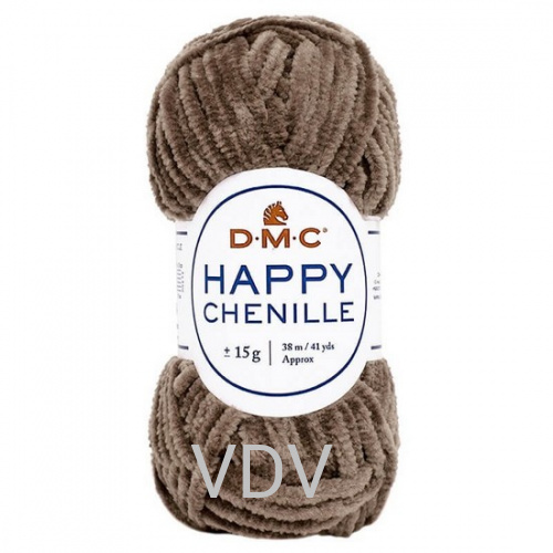 28 Пряжа DMC (Франція) Happy Chenille (10х15 г/38 м) 100% поліестер