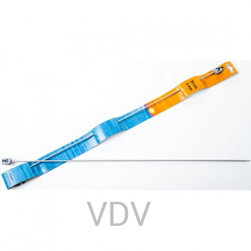 33601 Спиці Pony (Індія) 35 см-2 мм прямі (5 блістерів)