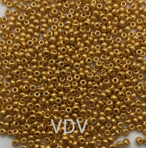 18389-6/0-19001-331 Бісер Чехія (оранжево-золотий) 50 г