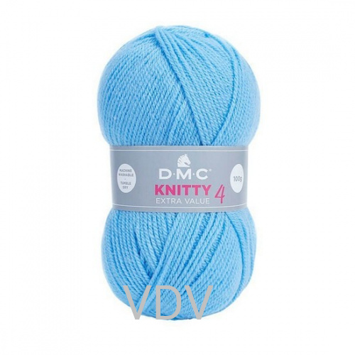 969 Пряжа DMC Knitty 4 (10 мотків x 50 гр) 140 метрів, 100% акрил (Франція)