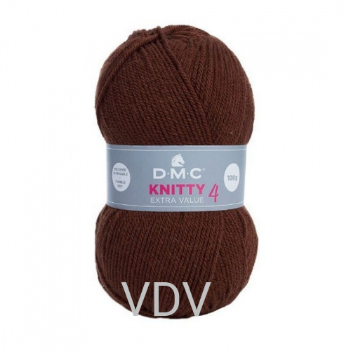 947 Пряжа DMC Knitty 4 (10 мотків x 50 гр) 140 метрів, 100% акрил (Франція)
