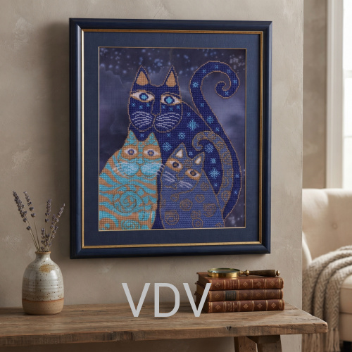 ТН-0354 "Ходить сон..." (набір для вишивання бісером) 29x32 см. Вишивка Тварини фото 2