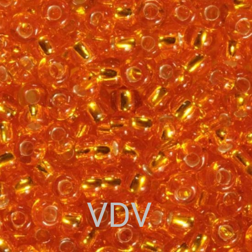 308-12/0-87060 Бісер Чехія (блискучий абрикосовий) 50 г