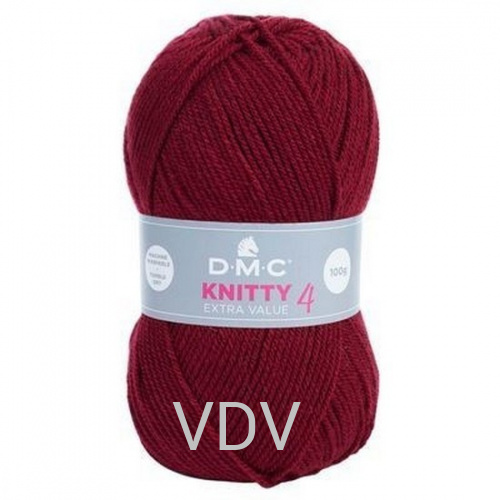 841 Пряжа DMC Knitty 4 (10 мотків x 50 гр) 140 метрів, 100% акрил (Франція)