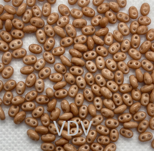 03612-2,5/5-96001-321 Бісер Чехія Twin (натуральний сольгель кава з молоком) 10 г