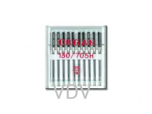 Наб. маш. голок Organ (Японія) Стандарт №120 (10 шт) Наб. маш. голок Organ (Японія) Стандарт №120 (10 шт)