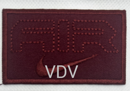 ТА-Г-Air Термоаплікація клейова 75х45 мм, бардовий (уп. 5 шт)