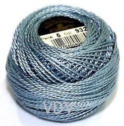 932 Нитка DMC Pearl Cotton (10х45 м) 100% бавовна, арт.116/5