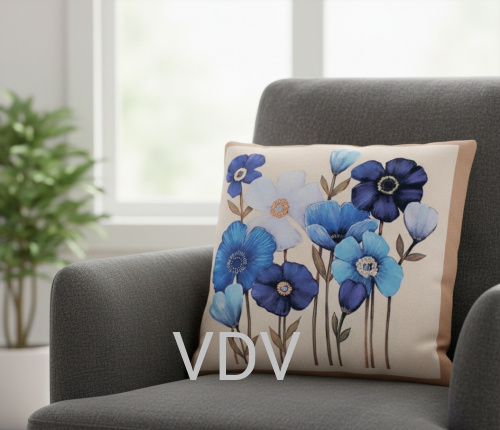 ГПМ-001 Чохол для інтер'єрної подушки (Декор) 40х40 см