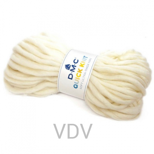 602 Пряжа DMC (Франція) Quick Knit (4х150 г/50 м) 51% вовна, 49% акрил