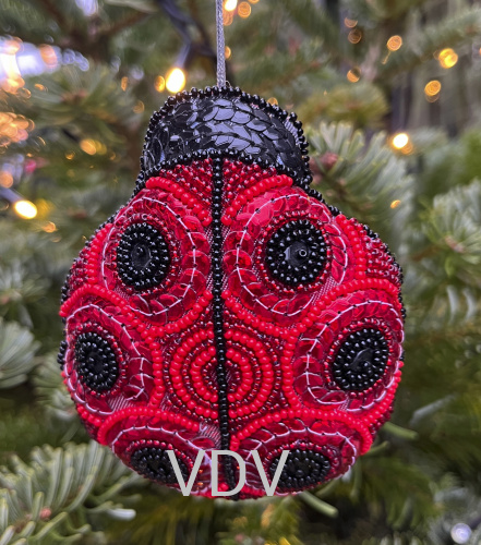 ТН-0725 Набір для вишивання бісером та паєтками, Іграшка "Сонечко" 11х9 см