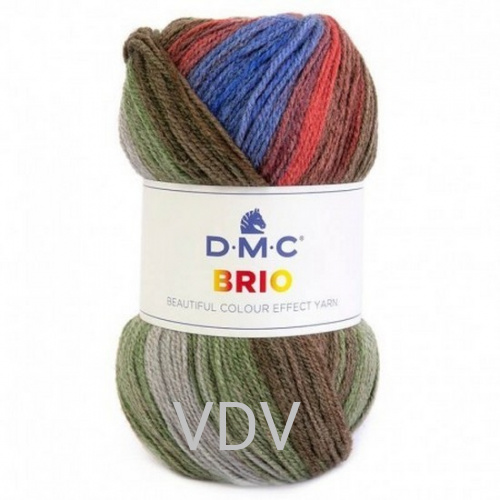 419 Пряжа DMC (Франція) Brio (10х100 г/345 м) 80% акрил, 20% вовна