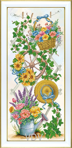 ТН-1409 "Мелодії літа" (набір для вишивання бісером) 30х70 см