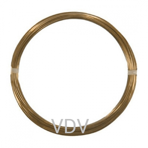  Дизайнерський дріт-основа з пам'яттю Ø 0.81x0.40 мм (латунний) 180N-120