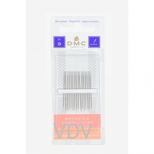 1765/6 DMC (Франція) Голка вишивальна (9) (1 бліст.x16 голок)