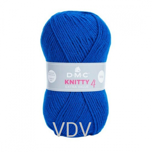 979 Пряжа DMC Knitty 4 (10 мотків x 50 гр) 140 метрів, 100% акрил (Франція)