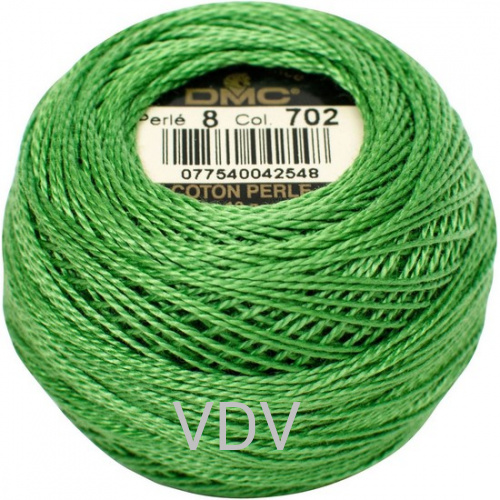 702 Нитка DMC Pearl Cotton (10х80 м) 100% бавовна, арт.116/8