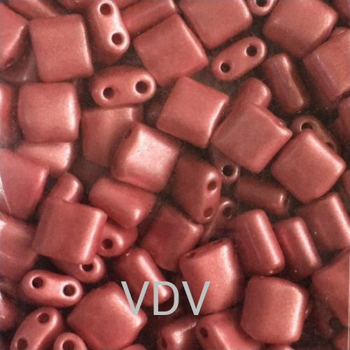 2013-5/5-16798 Бісер Чехія Karo (металізований темно-рожевий) 50 г